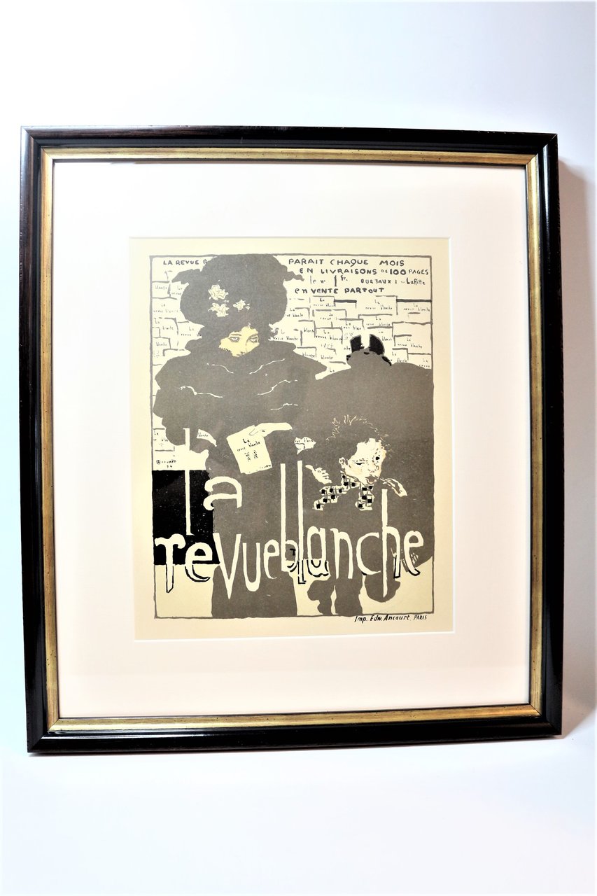 Lithographie originale en couleurs : "La Revue blanche" - Les …