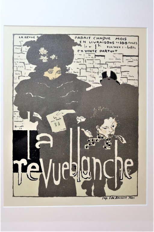 Lithographie originale en couleurs : "La Revue blanche" - Les …