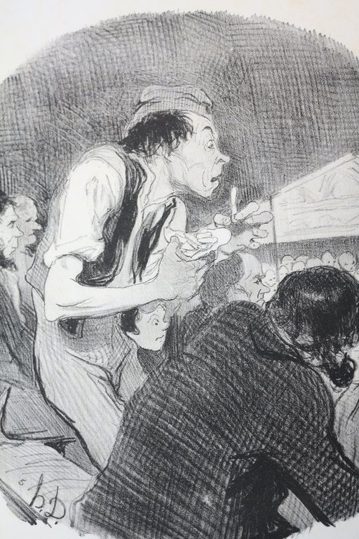 Lithographie originale en noir et blanc - Les Beaux Jours …
