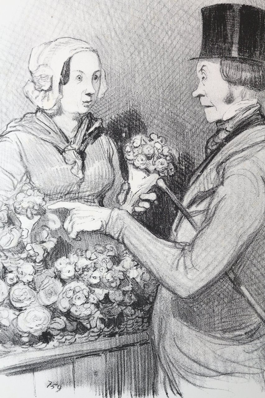 Lithographie originale en noir et blanc - Les Beaux Jours …