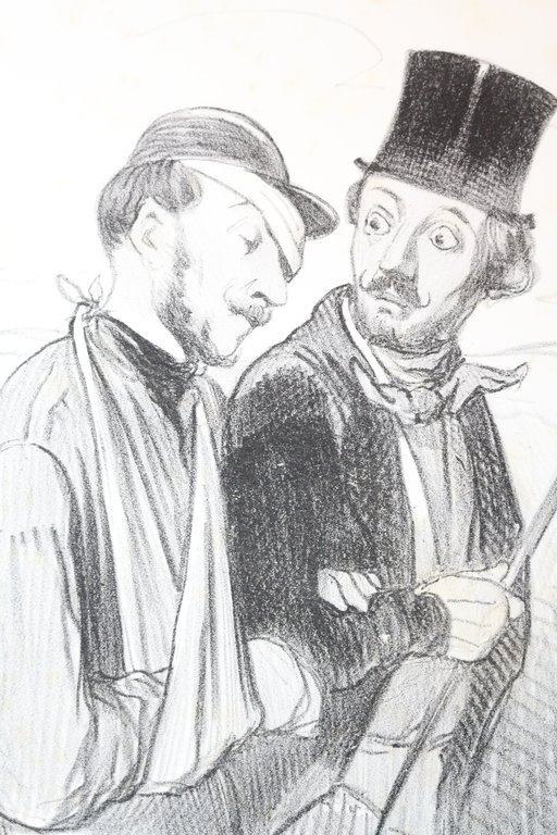 Lithographie originale en noir et blanc - Les Beaux Jours …