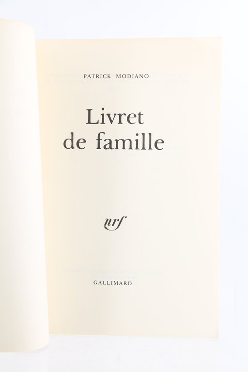 Livret de Famille