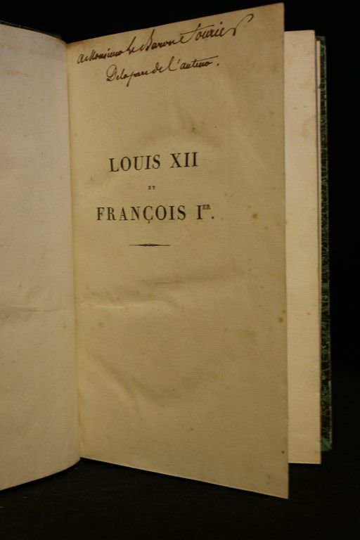 Louis XII et François Ier ou mémoires pour servir à …