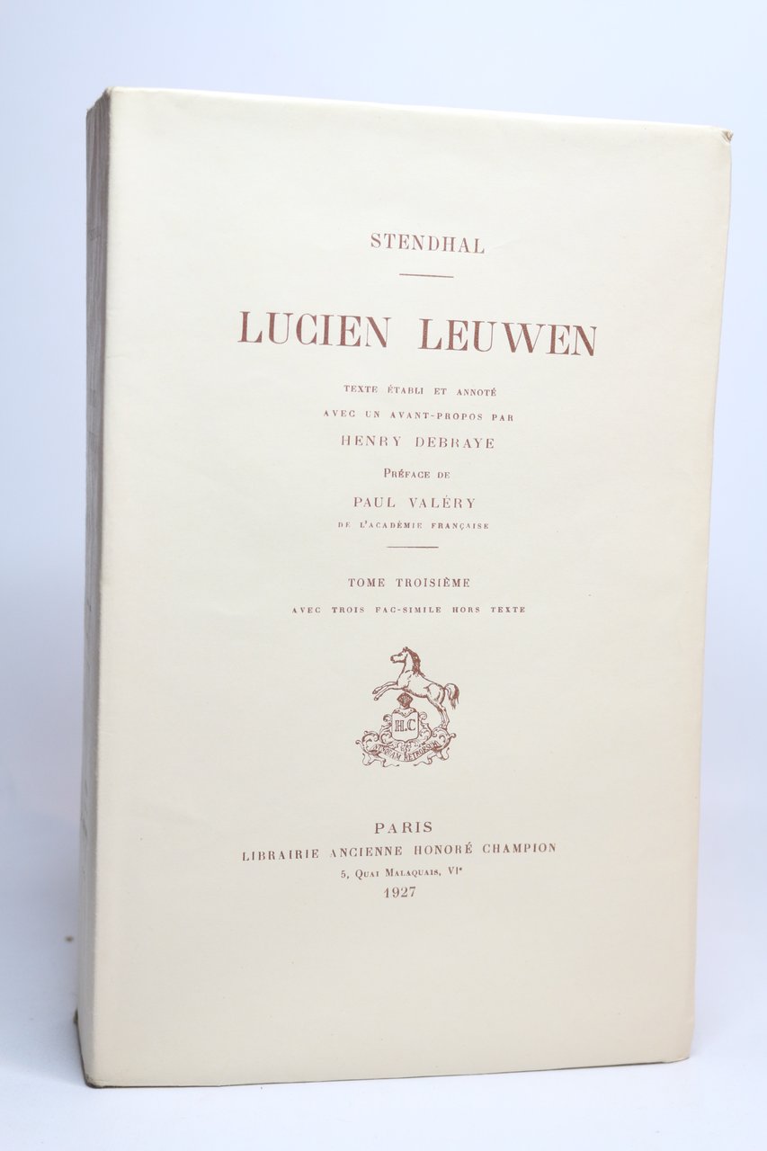 Lucien Leuwen (tome 3 seul)