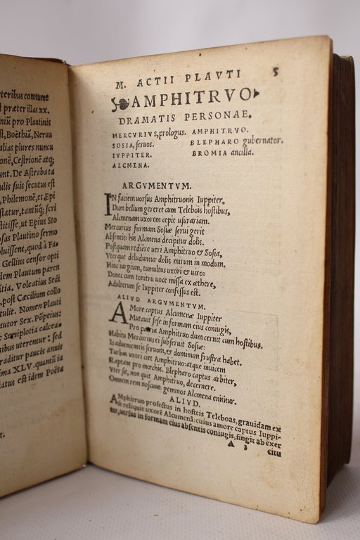 M. Actii Plauti Comediae XX. Post omnes omnium aéditiones accuryissime …