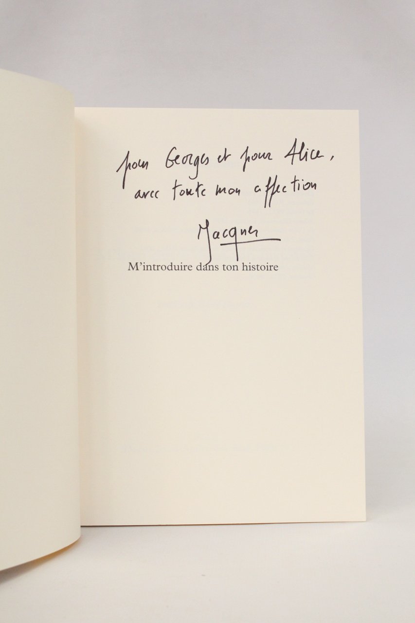 M'introduire dans ton histoire