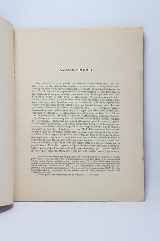 M. Paul Hervieu son oeuvre dramatique