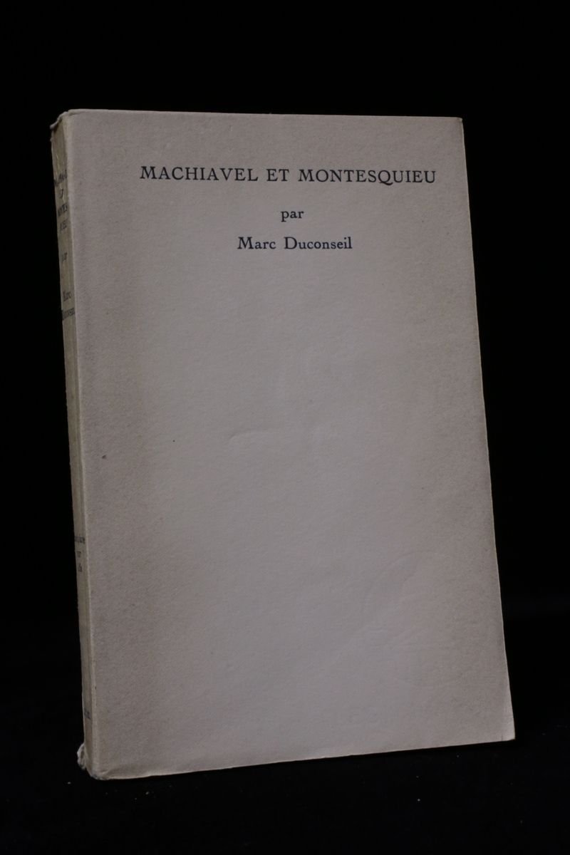 Machiavel et Montesquieu