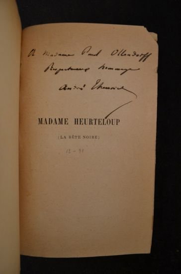 Madame Heurteloup (la bête noire)