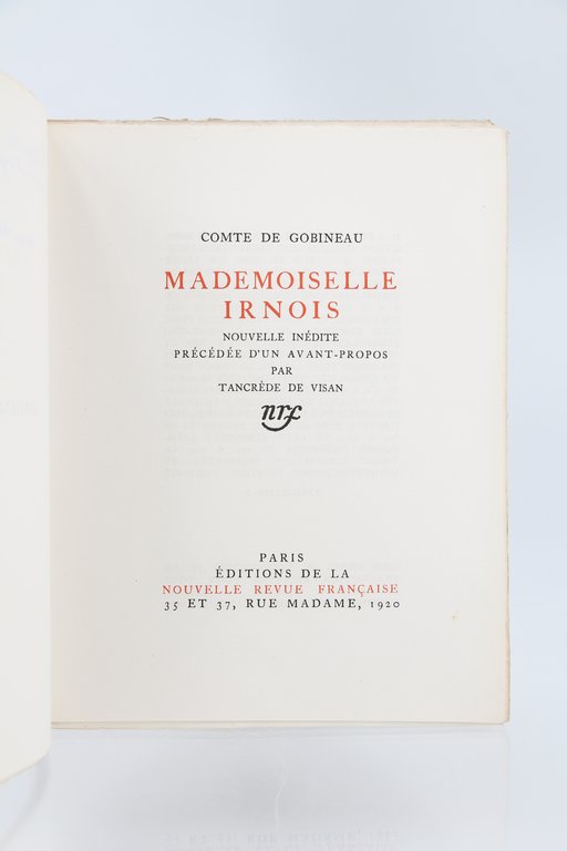 Mademoiselle Irnois