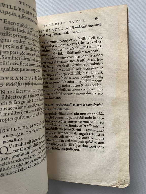 Magnum & universale concilium ecclesiae militantis super veritate Eucharistiae sacramenti