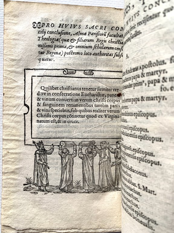 Magnum & universale concilium ecclesiae militantis super veritate Eucharistiae sacramenti