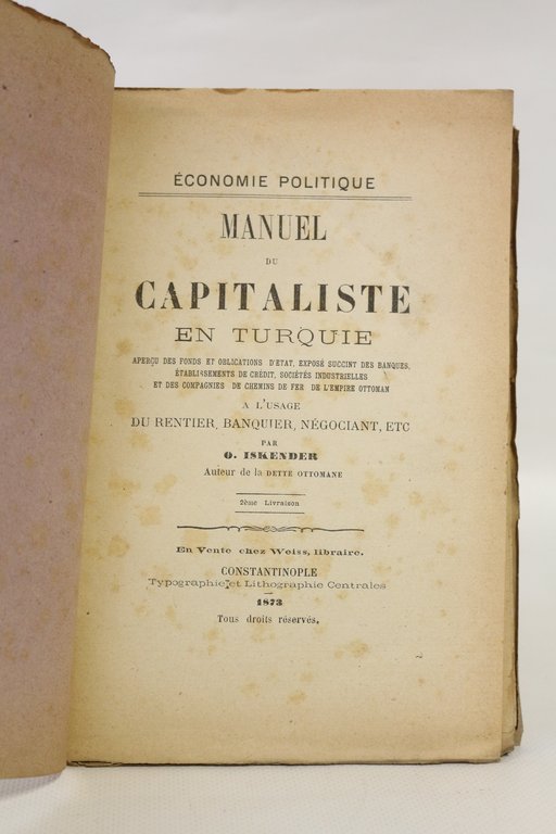 Manuel du capitaliste en Turquie