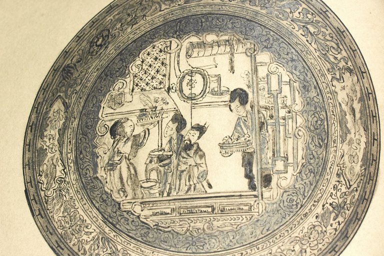 Manuscrit illustré de dessins originaux et composé de deux parties …