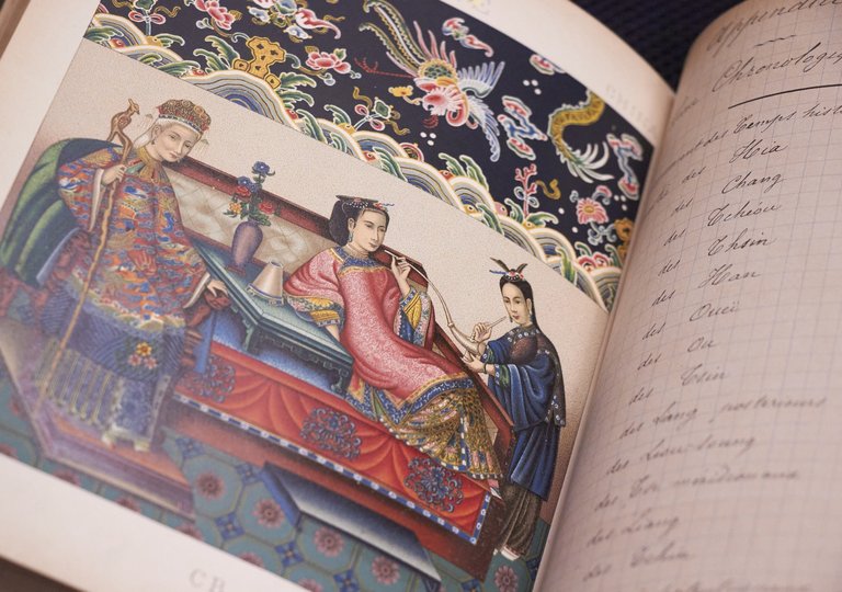 Manuscrit illustré de dessins originaux et composé de deux parties …