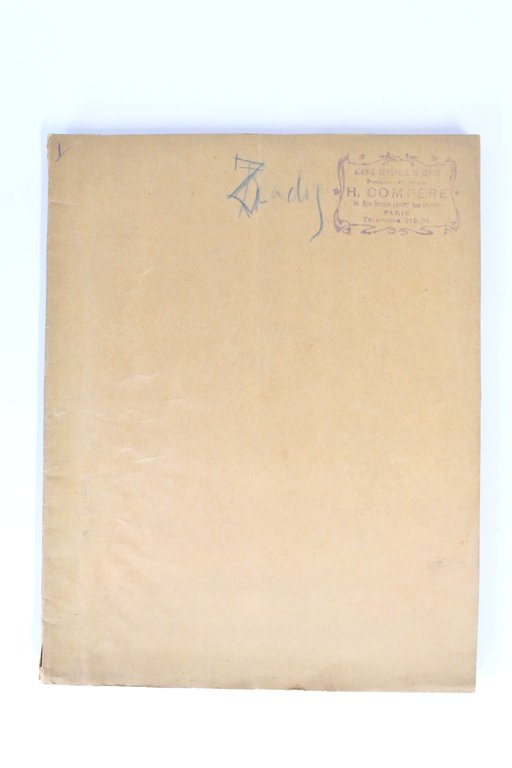 Manuscrits et tapuscrits autographes de Zadig