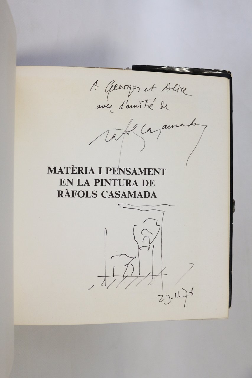 Materia i pensament en la pintura de Rafols Casamada