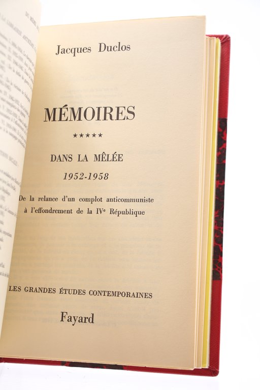 Mémoires