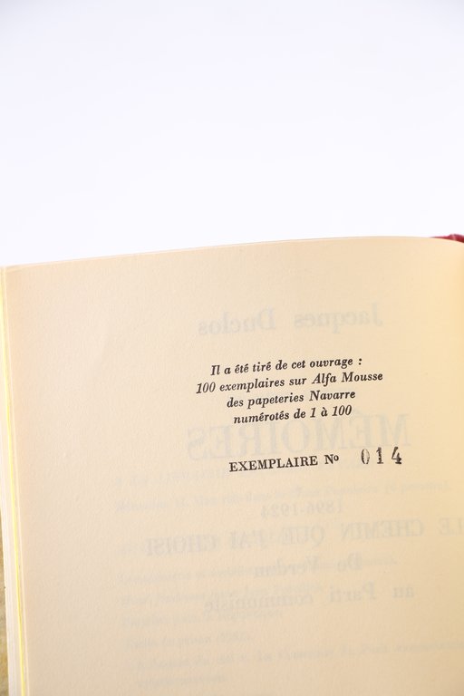 Mémoires