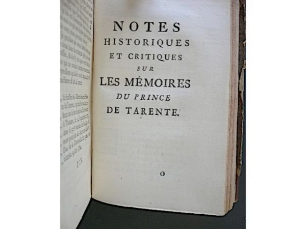 Mémoires de Henri-Charles de La Tremoille, prince de Tarente