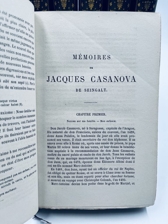 Mémoires de Jacques Casanova