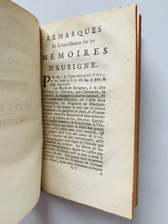 Memoires de la vie de Theodore-Agrippa d'Aubigné. Avec les memoires …