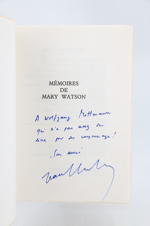 Mémoires de Mary Watson