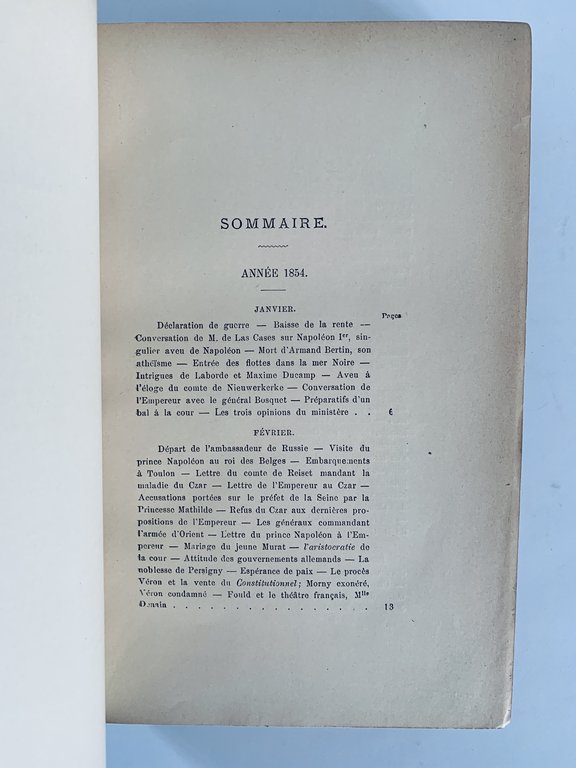 Mémoires du comte Horace de Viel Castel sous le règne …