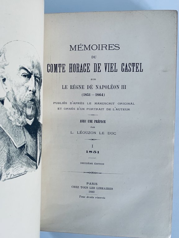 Mémoires du comte Horace de Viel Castel sous le règne …