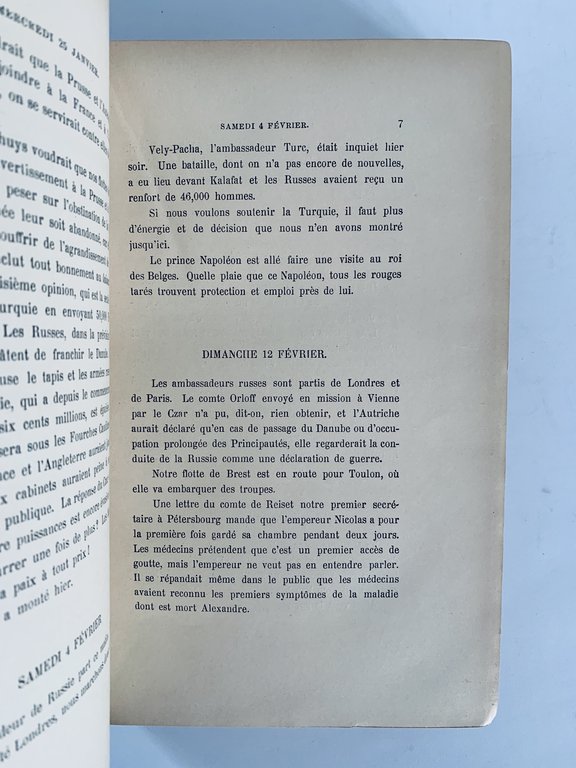 Mémoires du comte Horace de Viel Castel sous le règne …