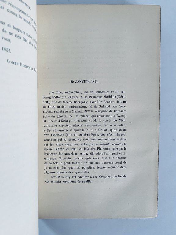 Mémoires du comte Horace de Viel Castel sous le règne …