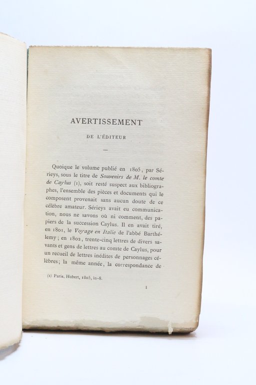 Mémoires et réflexions du comte de Caylus suivis de l'Histoire …