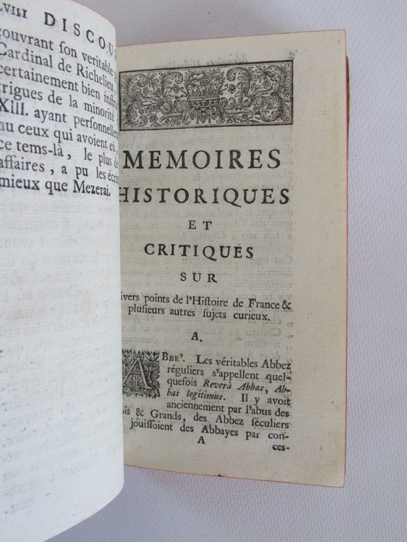 Memoires historiques et critiques sur divers point de l'histoire de …