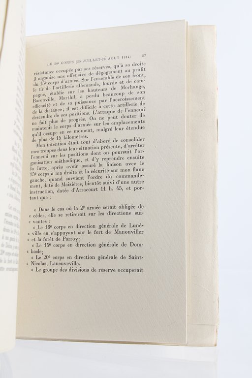 Mémoires pour servir à l'Histoire de la Guerre 1914-1918