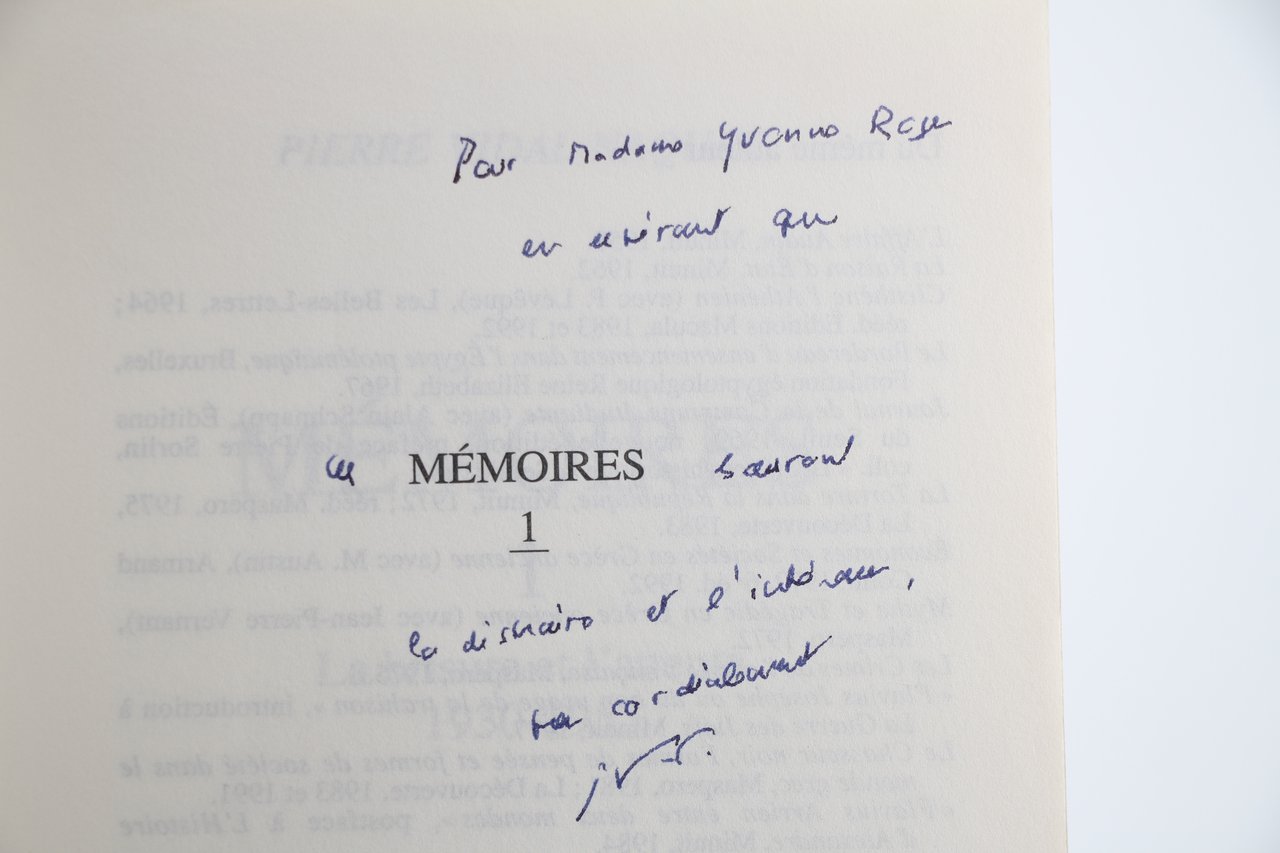 Mémoires. Tome I : La Brisure et l'Attente 1930-1955. - …