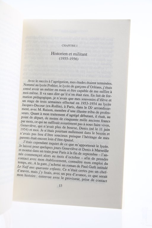 Mémoires Tome II. Le Trouble et la Lumière 1955-1998