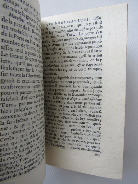 Memoires touchant les ambassadeurs, et les ministres publics. Par M.L.P.