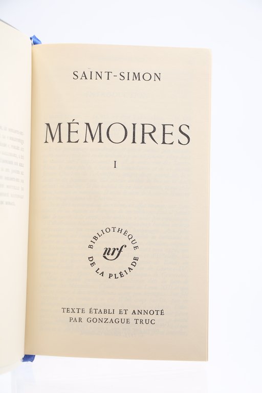 Mémoires. Volumes I, II, III, IV, V, VI & VII