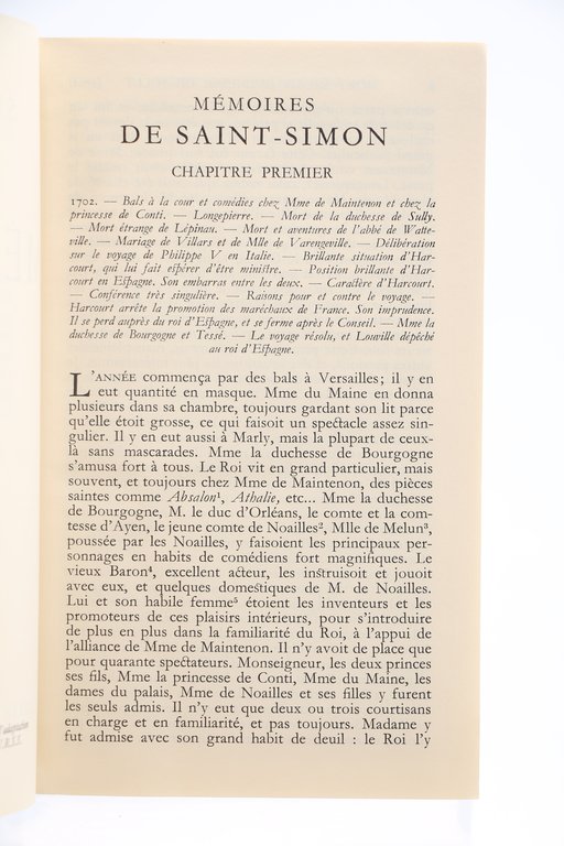 Mémoires. Volumes I, II, III, IV, V, VI & VII