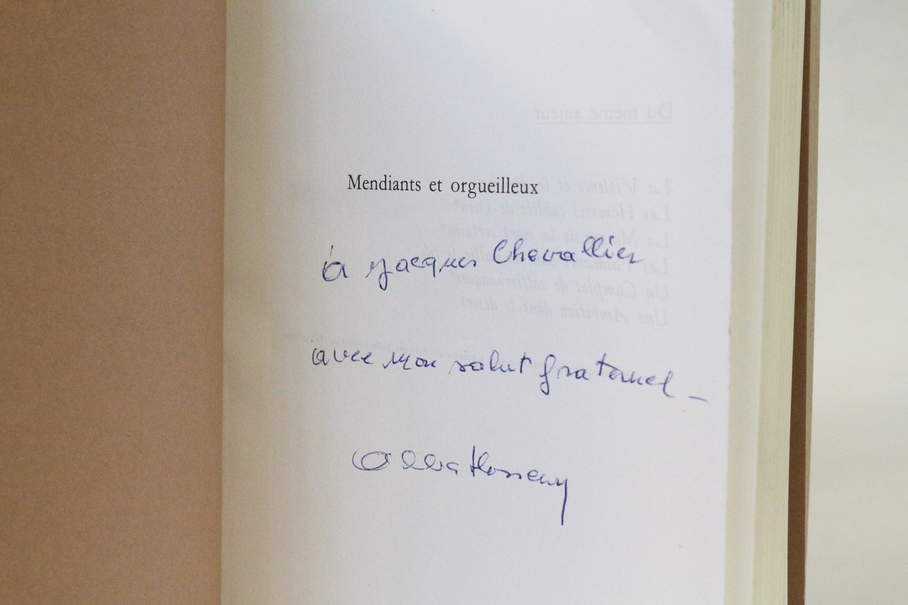 Mendiants et orgueilleux