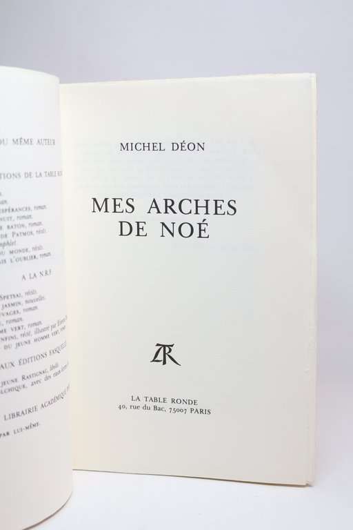 Mes arches de Noé