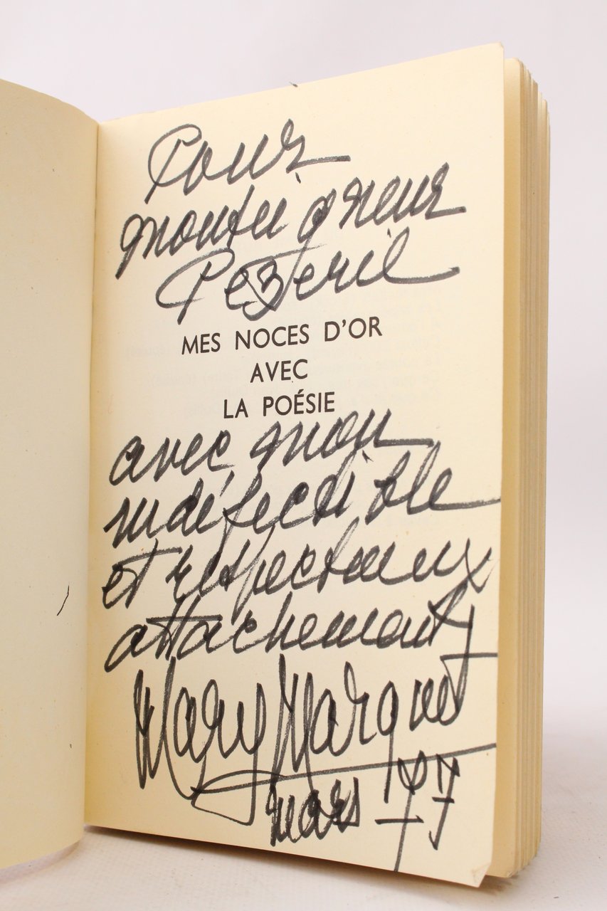 Mes noces d'or avec la poésie. Récitals 1975-1976