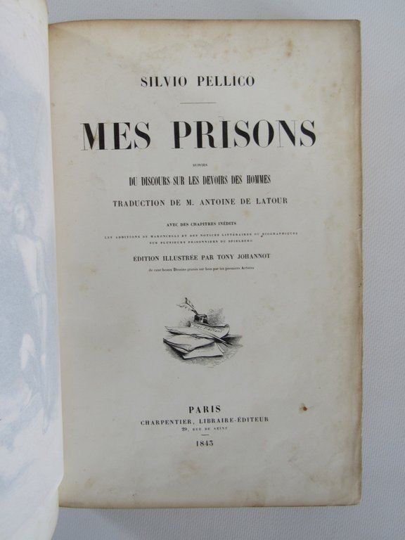 Mes prisons suivies du discours sur les devoirs des hommes