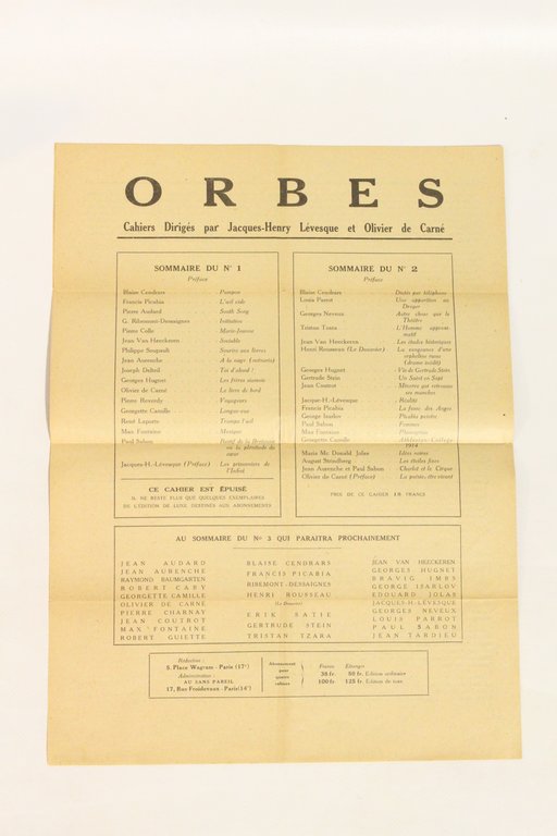 Midi à midi N°1 et seul numéro paru