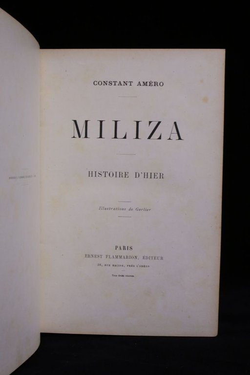 Miliza histoire d'hier