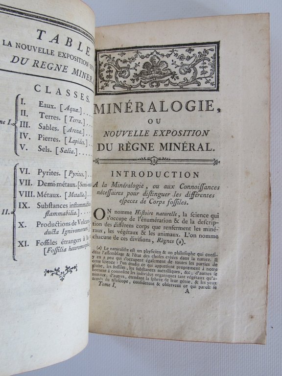 Minéralogie, ou nouvelle exposition du regne minéral