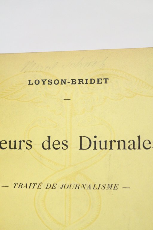 Moeurs des diurnales