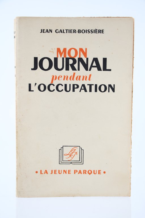 Mon Journal pendant l'Occupation
