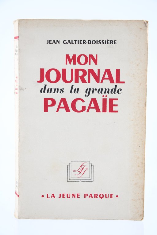 Mon Journal pendant la grande Pagaïe