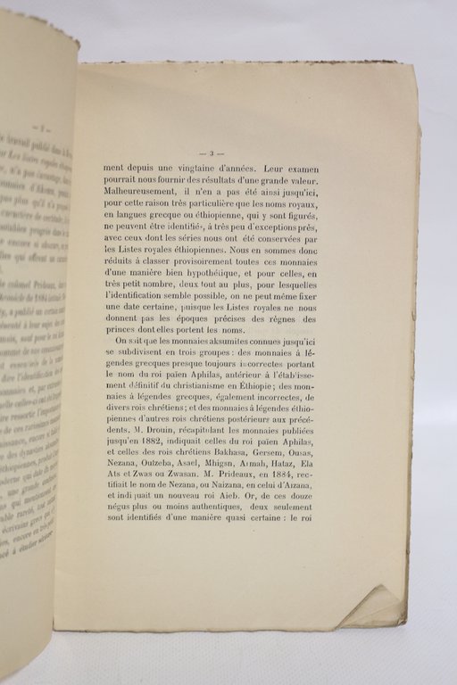 Monnaies inédites des Ethiopiens et des Homérites